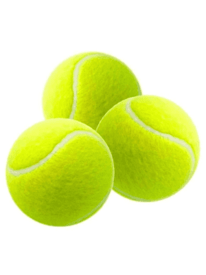 Bola de Tênis para Cães Kit com 3