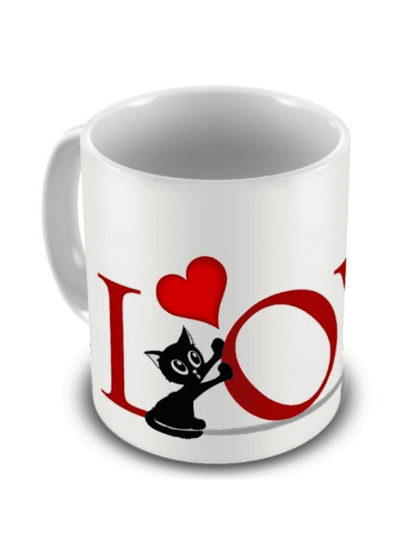 Caneca Love Cat