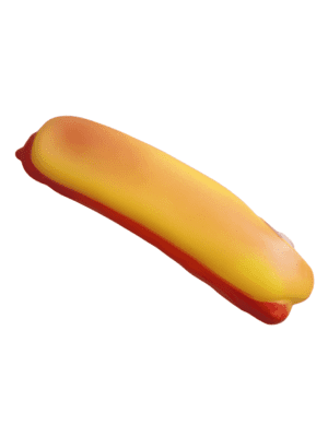 Brinquedo Hot Dog em Vinil para Cães 13cm Sonoro