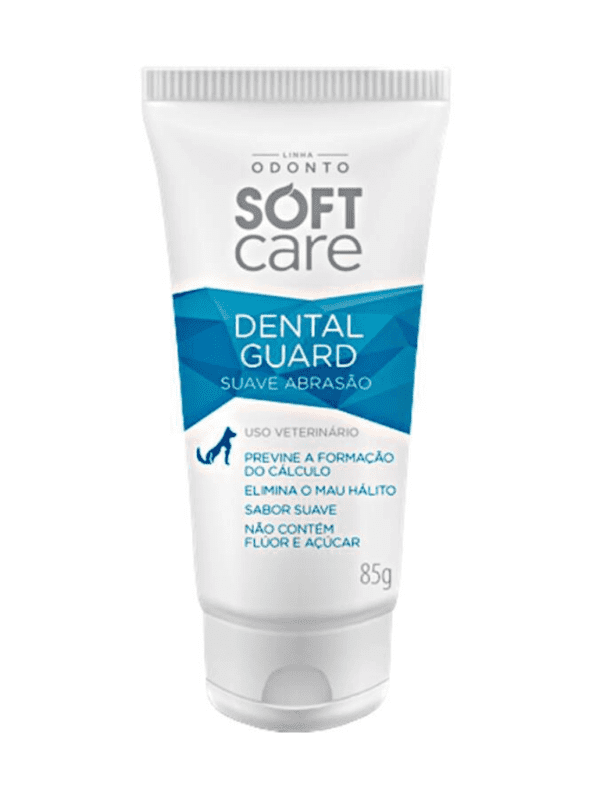 Creme Dental para Cães e Gatos Dental Guard Tutti Frutti Soft Care