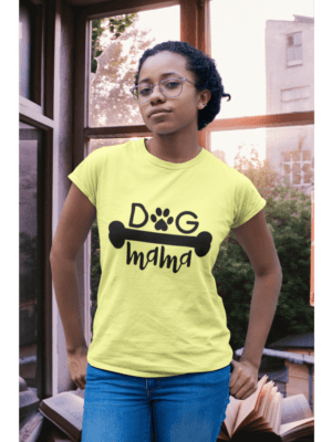 Camiseta Dog Mama Ossinho Feminina