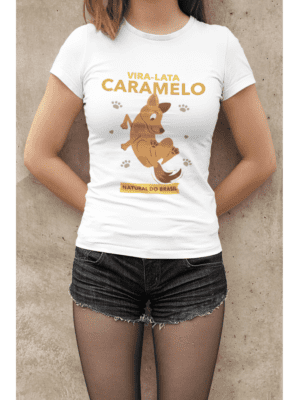 Camiseta Vira-lata Caramelo Feminina