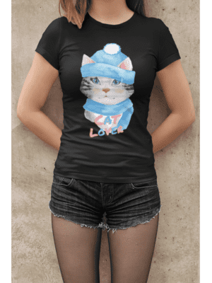 Camiseta Cat Lover 2 Feminina