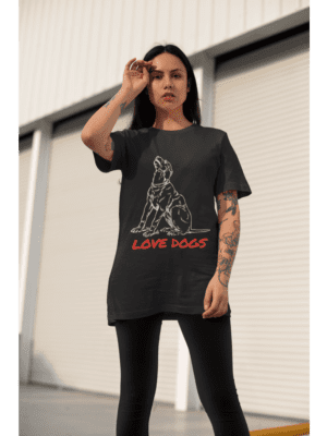 Camiseta Love Dogs Unissex