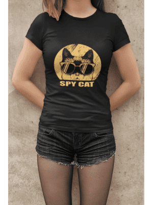 Camiseta Spy Cat Feminina