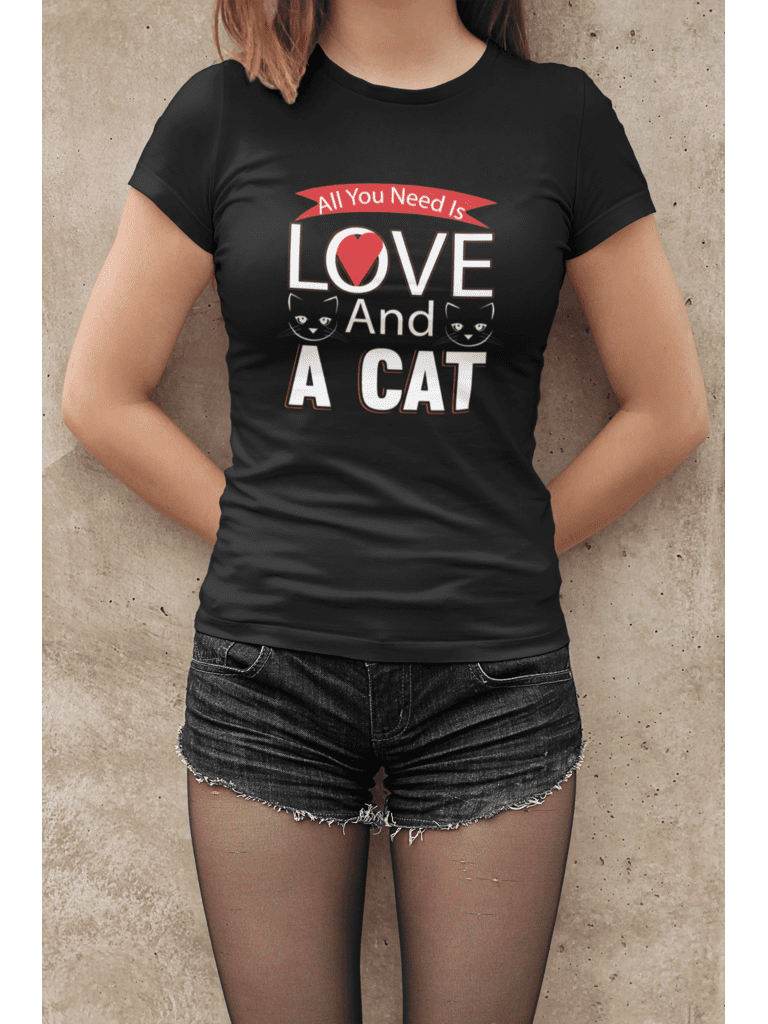 CAMISETA LIVE LIKE A KITTEN