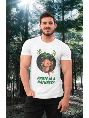 Camiseta Proteja a Natureza Unissex