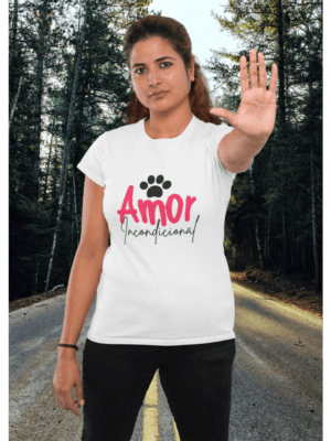 Camiseta Amor Incondicional Feminina