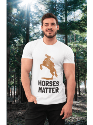 Camiseta Horses Matter Unissex