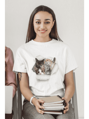 Camiseta Quatro Gatos Unissex