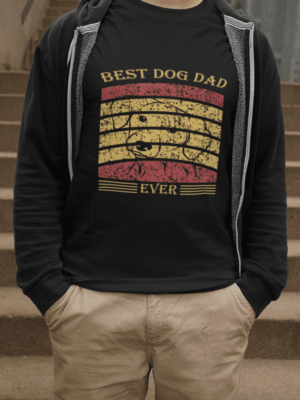 Camiseta Best Dog Dad Ever