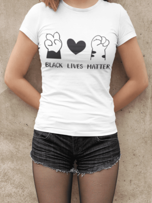 Camiseta Black Lives Matter Feminina
