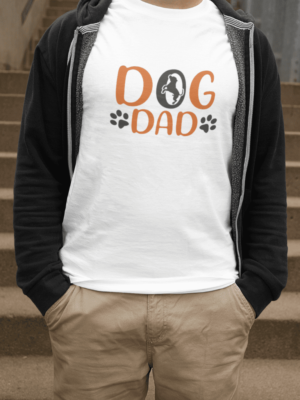 Camiseta Dog Dad Unissex