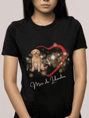 Camiseta Mãe de Labrador