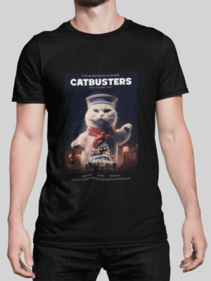 Camiseta Catbusters Unissex