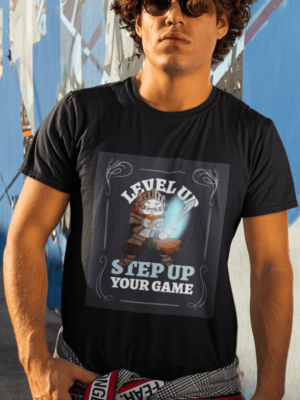 Camiseta Step Up Your Game Unissex