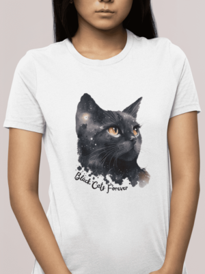 Camiseta Black Cats Forever Feminina